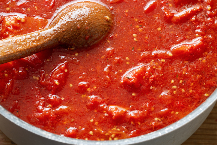 Salsa casera de tomate